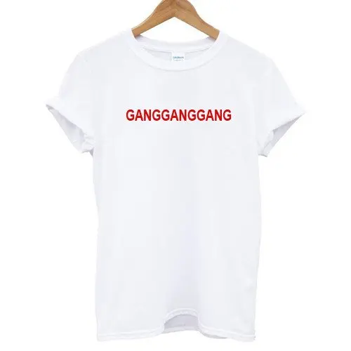 GANGGANGGANG red Letters Print Women t shirt Cotton Casual Funny tshirts For Lady Top Tee Hipster Drop Ship Tumblr Z-535
GANGGANGGANG red Letters Print Women t shirt Cotton Casual Funny tshirts For Lady Top Tee Hipster Drop Ship Tumblr Z-535