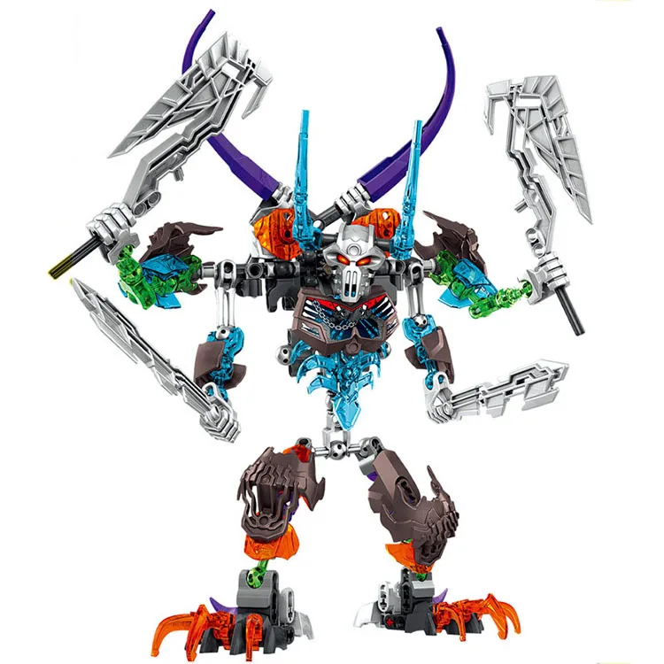 The skeleton warrior Biochemical soldiers BIONICLE educational building blocks toys, Gifts for children.
The skeleton warrior Biochemical soldiers BIONICLE educational building blocks toys, Gifts for children.