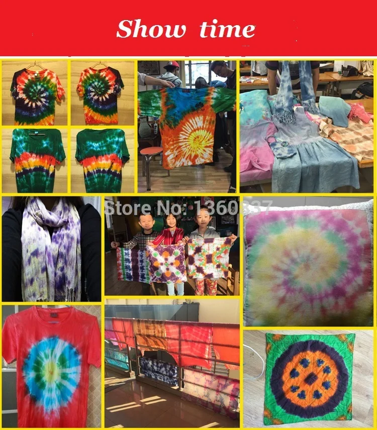 Tie dye DIY краситель одежды для можно использовать в холодной воде непосредственно