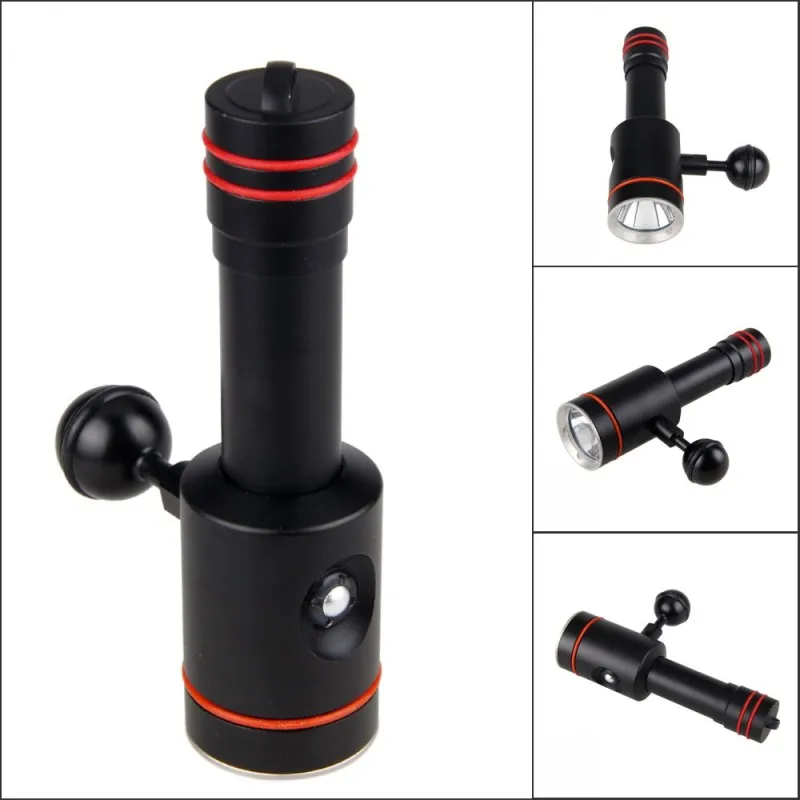Waterproof 5000LM XM-L2 LED Mount Dive flashlight Underwater 100M Diving Torch With 1 Inch Ball Joint+Rechargeable Battery
Waterproof 5000LM XM-L2 LED Mount Dive flashlight Underwater 100M Diving Torch With 1 Inch Ball Joint+Rechargeable Battery