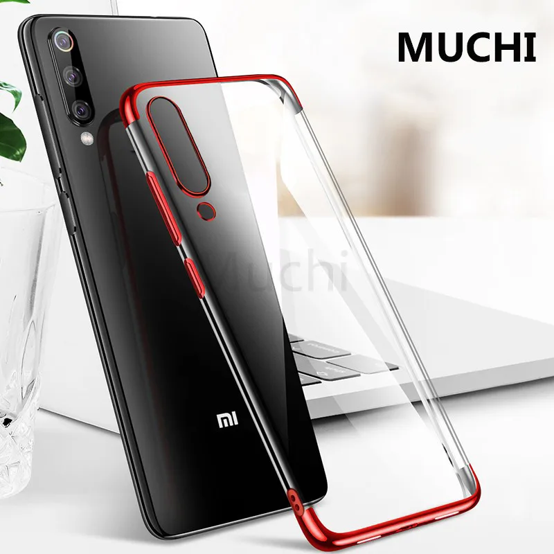 Чехол для Xiaomi Mi 9 SE CC9 CC9e CC 9E роскошный мягкий прозрачный чехол с лазерным