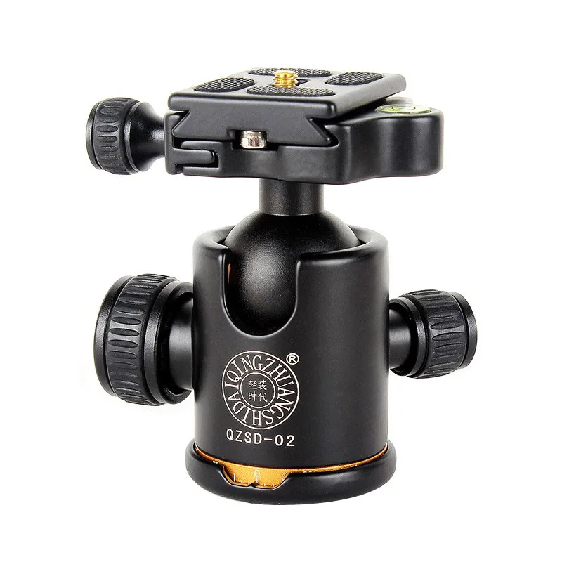New QZSD-02 Aluminum Tripod Ball Head Ballhead + Quick Release Plate for Pro Camera Tripod, Max load to 15kg
New QZSD-02 Aluminum Tripod Ball Head Ballhead + Quick Release Plate for Pro Camera Tripod, Max load to 15kg