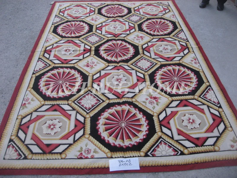 Бесплатная доставка 6'X9' Французский Aubusson ковер, 100% ручная работа, Новая Зеландия шерстяной ковер
Бесплатная доставка 6'X9' Французский Aubusson ковер, 100% ручная работа, Новая Зеландия шерстяной ковер