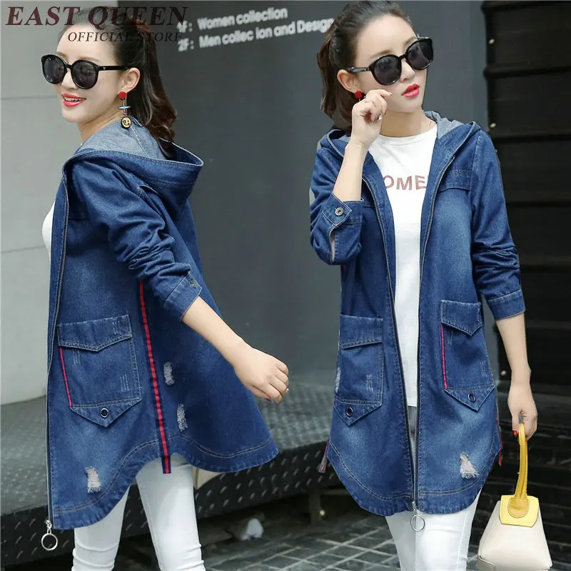 Casual jeans jacket women oversized denim jacket long sleeve zipper jeans parkas denim hooded coat xxxl AA2740 YQ
Casual jeans jacket women oversized denim jacket long sleeve zipper jeans parkas denim hooded coat xxxl AA2740 YQ