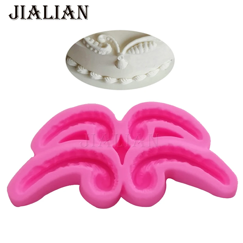 Lace pattern Flowers decoration tool cake turning edge Silicone Mold Decorating Tools chocolate sugar art displays T0897
Lace pattern Flowers decoration tool cake turning edge Silicone Mold Decorating Tools chocolate sugar art displays T0897
