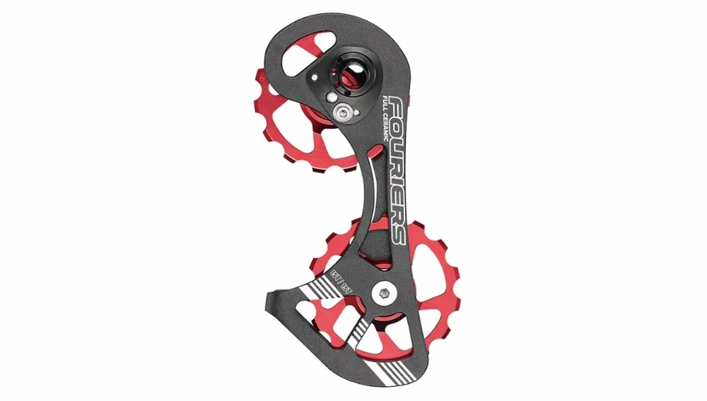 FOURIERS ROAD Bike Drivetrain Use full ceramics bearings jockey wheels Road bicycle rear derailleur pulleys 15T-15T Use RD 5800
FOURIERS ROAD Bike Drivetrain Use full ceramics bearings jockey wheels Road bicycle rear derailleur pulleys 15T-15T Use RD 5800