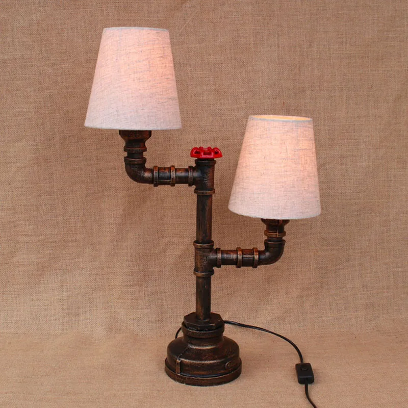 Vintage design retro black bedside 2 lights fabric lampshade table lamp e27 lights sconce for bedroom workroom workshop office
Vintage design retro black bedside 2 lights fabric lampshade table lamp e27 lights sconce for bedroom workroom workshop office