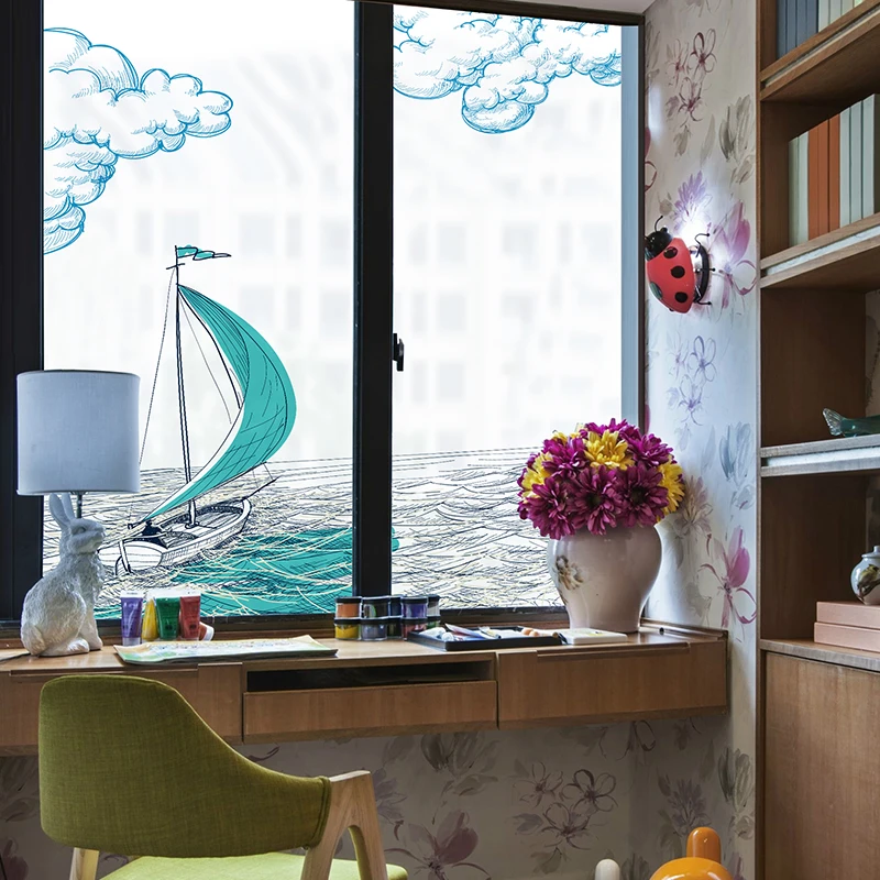 Static frosted glass film window stickers transparent opaque sunscreen bedroom office window film
Static frosted glass film window stickers transparent opaque sunscreen bedroom office window film
