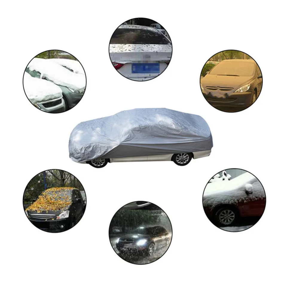 Multifunctional Full Car Cover Waterproof PEVA Material Car Dust Cover Half Cover Long Style M L Size for Indoor Outdoor
Multifunctional Full Car Cover Waterproof PEVA Material Car Dust Cover Half Cover Long Style M L Size for Indoor Outdoor