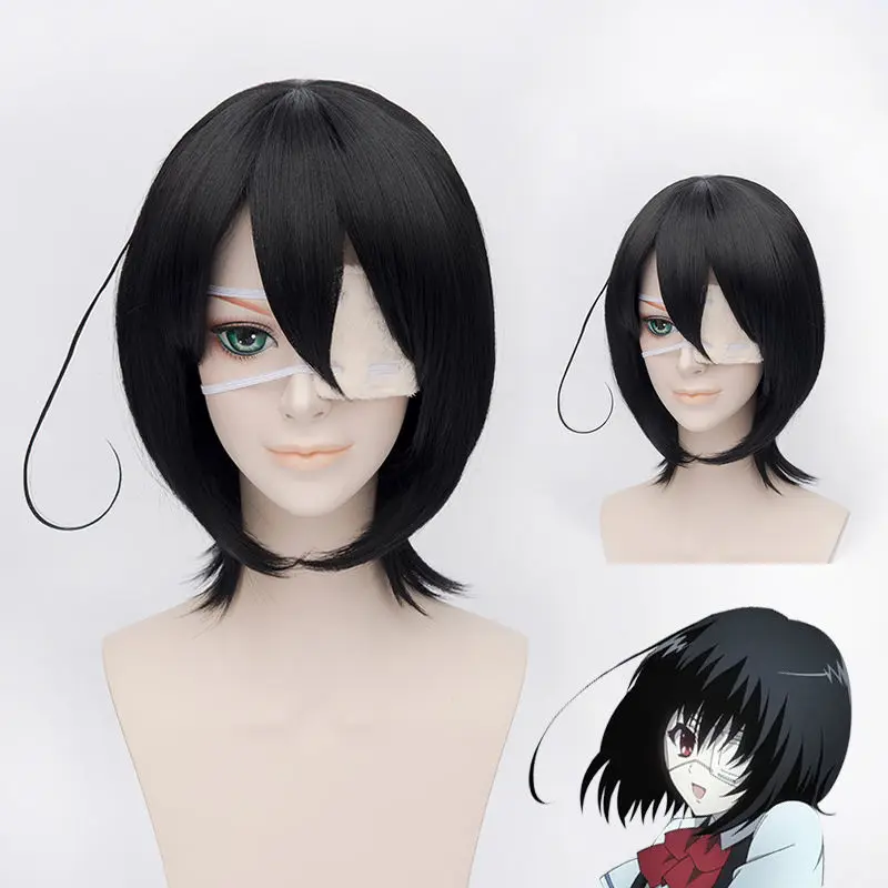 Another Mei Misaki Wigs Black Short Heat Resistant Synthetic Hair Cosplay Wig + Eye Patch choose
Another Mei Misaki Wigs Black Short Heat Resistant Synthetic Hair Cosplay Wig + Eye Patch choose