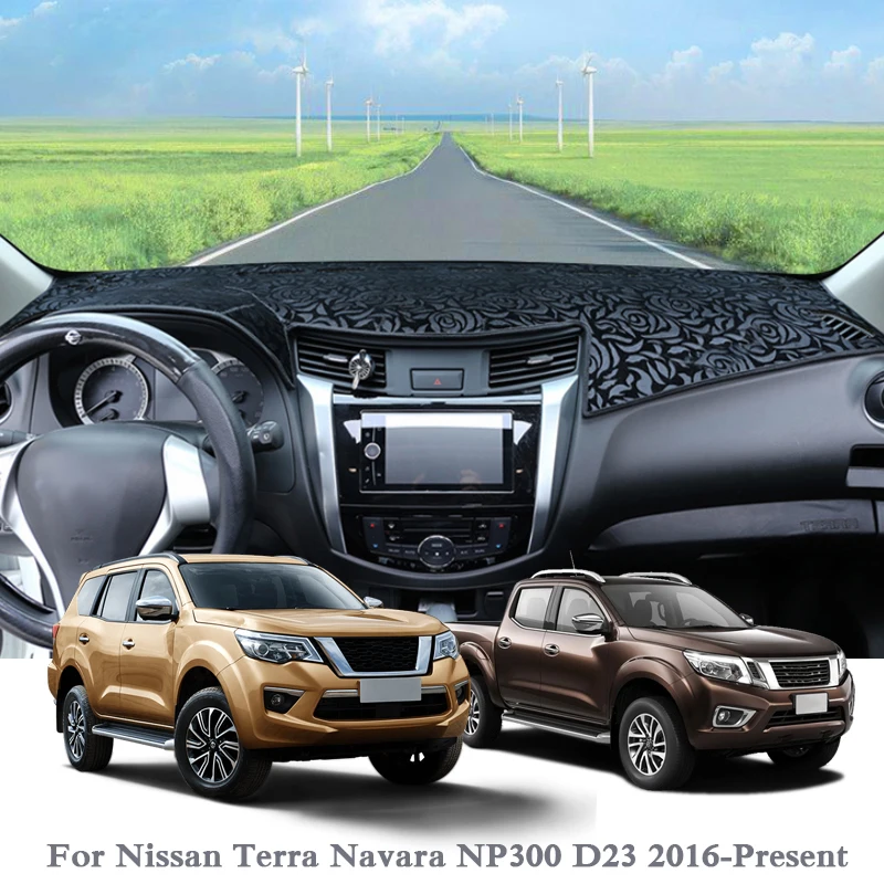 Silicone Anti-Sunshine Mat Car Styling Dashboard Cover Protect Pad Cover For Nissan Terra Navara NP300 D23 2016-Present
Silicone Anti-Sunshine Mat Car Styling Dashboard Cover Protect Pad Cover For Nissan Terra Navara NP300 D23 2016-Present