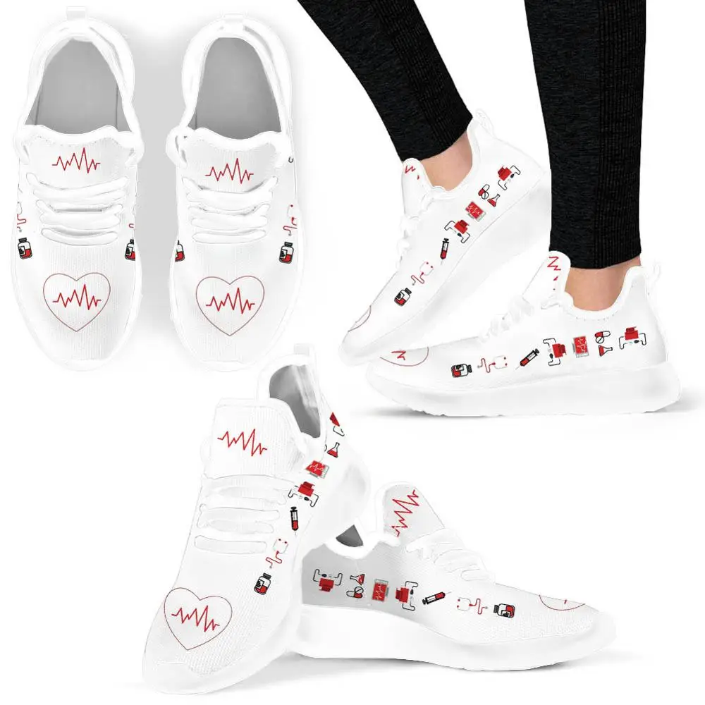 INSTANTARTS Heartbeat Nurse 3D Pattern Women Flat Shoes Summer Comfort&Light Female Casual Shoe Mesh Nurse Sneakers Loafers Shoe
INSTANTARTS Heartbeat Nurse 3D Pattern Women Flat Shoes Summer Comfort&Light Female Casual Shoe Mesh Nurse Sneakers Loafers Shoe