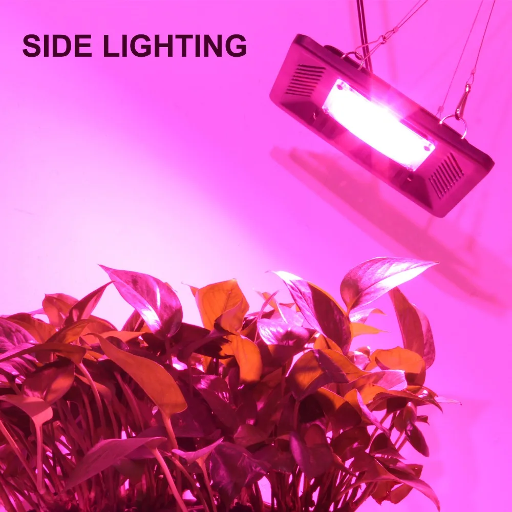 Водонепроницаемый IP67 COB Led Grow Light полный спектр 100 Вт ультра тонкая Светодиодная