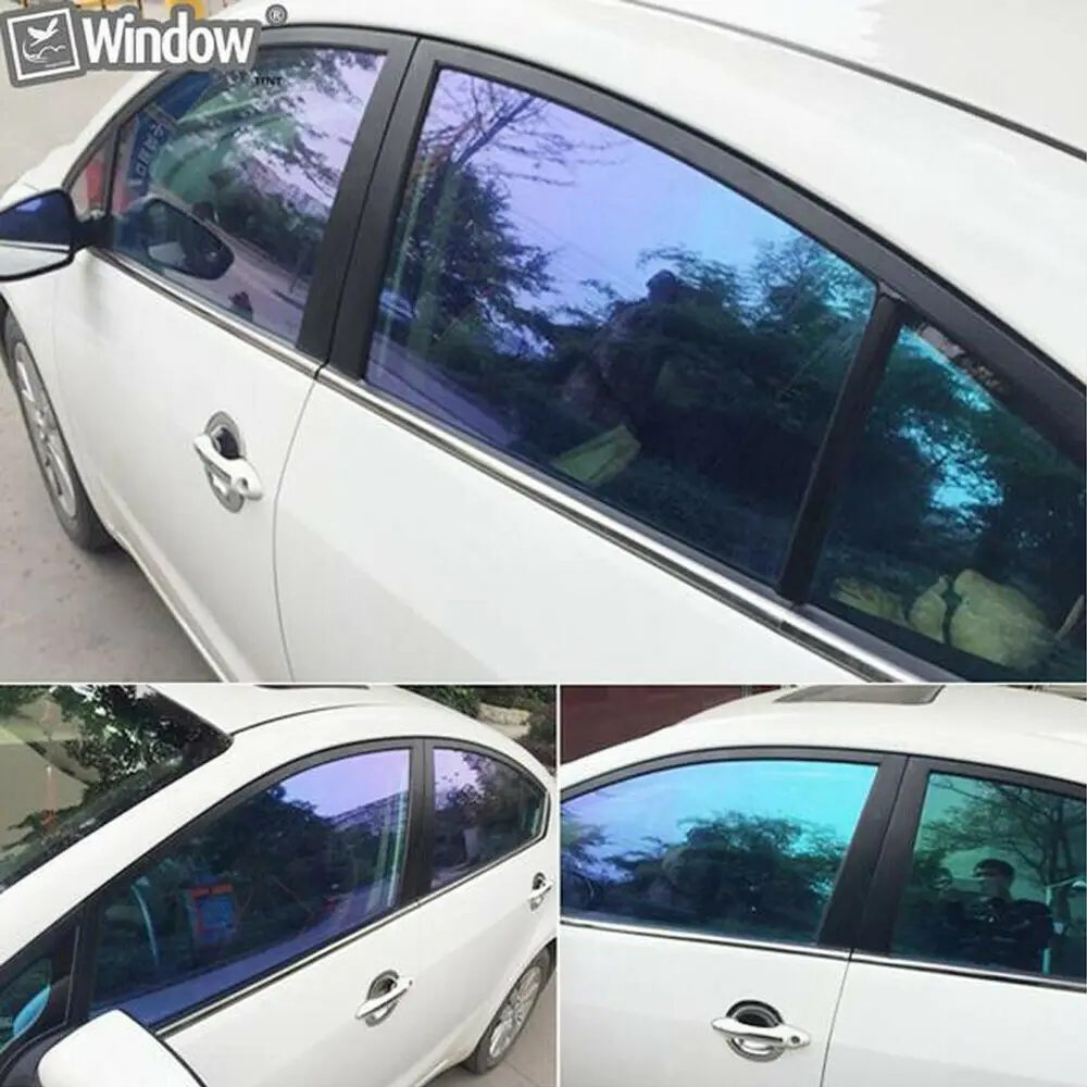 Sunice VLT55% Car Chameleon Film Window Tint Nano Ceramic UV Proof Tint Vinyl Solar Protection film Adhesive Sticker 1.52x20m
Sunice VLT55% Car Chameleon Film Window Tint Nano Ceramic UV Proof Tint Vinyl Solar Protection film Adhesive Sticker 1.52x20m