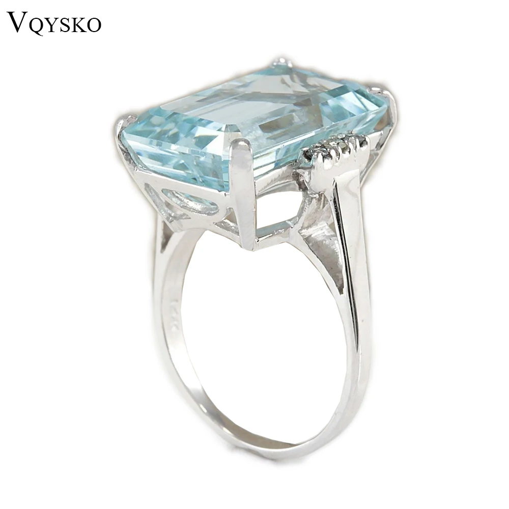 Big Blue CZ Cubic Zircon Stone Rings for Women Engagement Fashion Jewelry Valentines Day Gift
Big Blue CZ Cubic Zircon Stone Rings for Women Engagement Fashion Jewelry Valentines Day Gift
