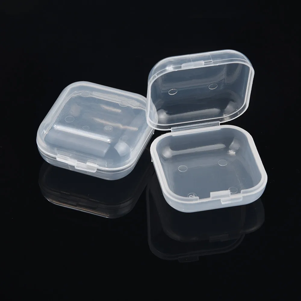 Portable Transparent Flip Jewelry Box Square Plastic Small Storage Boxes Bottles,jars & Boxes Home Storage & Organization #763
Portable Transparent Flip Jewelry Box Square Plastic Small Storage Boxes Bottles,jars & Boxes Home Storage & Organization #763