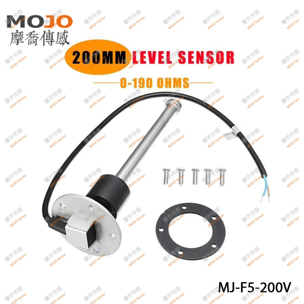 2020 MJ-F5-200V OEM 200mm length 0-190ohms 10mm accuracy oil fuel level sensor gauge
2020 MJ-F5-200V OEM 200mm length 0-190ohms 10mm accuracy oil fuel level sensor gauge