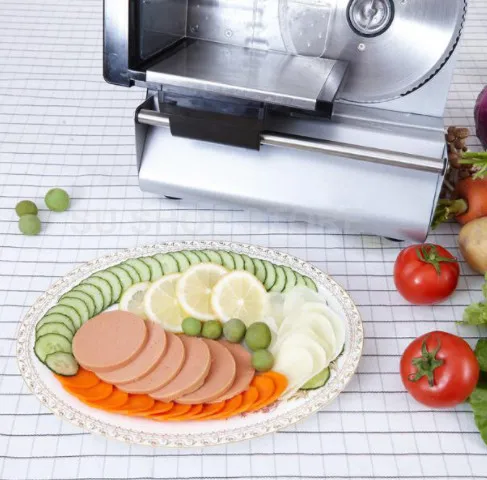 COMMERCIAL MEAT SLICER Electric Meat Cutter Sliceable Pork Frozen Meat Cutter Slicer Cutting Machine 110V/220V
COMMERCIAL MEAT SLICER Electric Meat Cutter Sliceable Pork Frozen Meat Cutter Slicer Cutting Machine 110V/220V