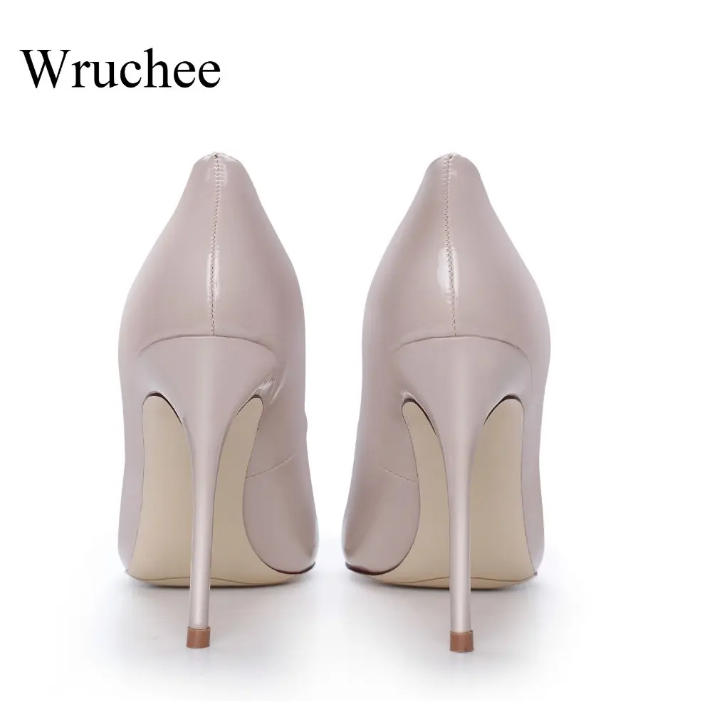 Wruchee summer and autumn shoes woman shiny nude thin heels pointed toes party shoes woman working shoes
Wruchee summer and autumn shoes woman shiny nude thin heels pointed toes party shoes woman working shoes