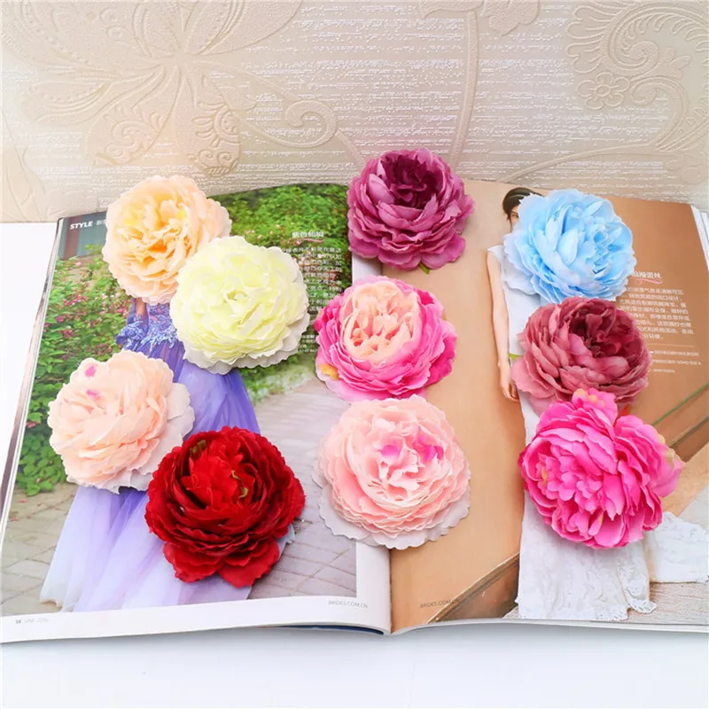 8cm High Quality Peony Flower Head Silk Artificial Flower Wedding Decoration DIY Garland Craft Flower
8cm High Quality Peony Flower Head Silk Artificial Flower Wedding Decoration DIY Garland Craft Flower