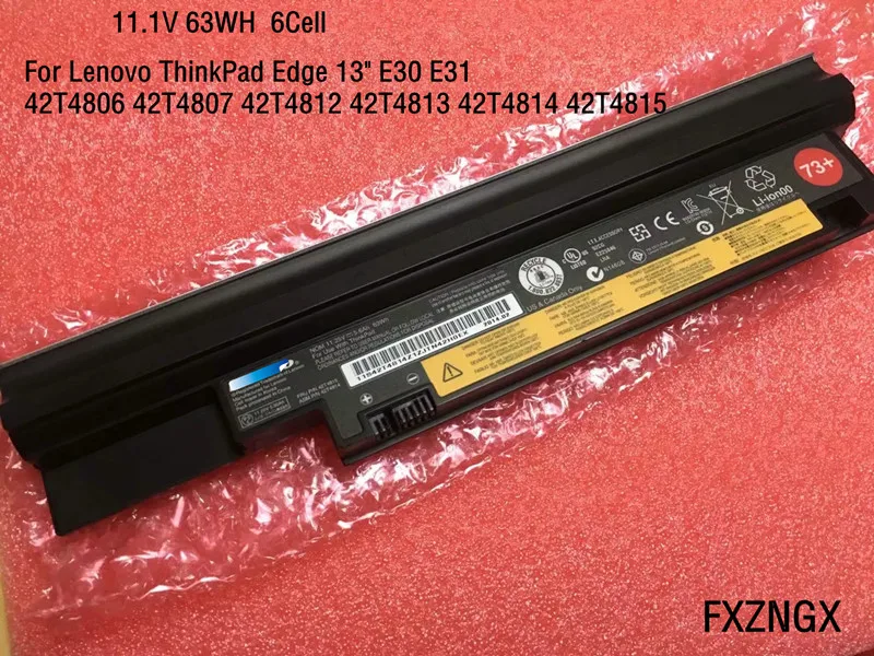 Новый аккумулятор 63WH 42T4814 42T4815 для Lenovo ThinkPad Edge 13 "E30 E31 42T4806 42T4807 42T4812 42T4813
Новый аккумулятор 63WH 42T4814 42T4815 для Lenovo ThinkPad Edge 13 "E30 E31 42T4806 42T4807 42T4812 42T4813