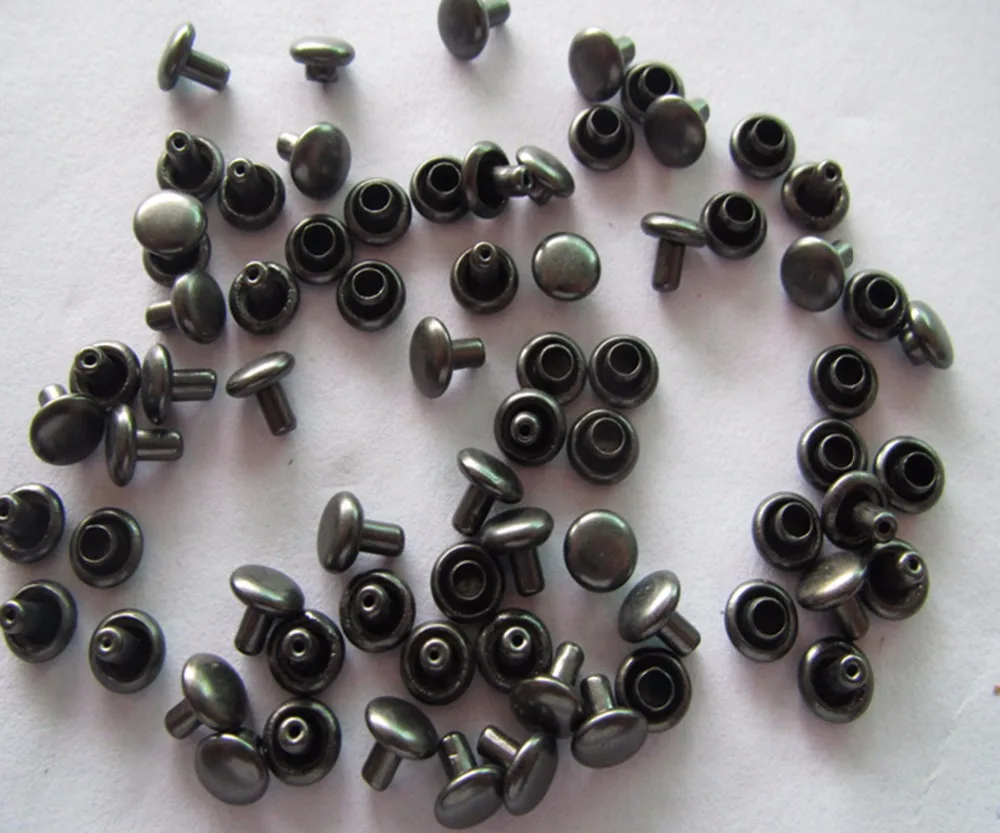 Free shipping 5mm brass rivet jeans plating black nickel double surface package and bag rivets 200set
Free shipping 5mm brass rivet jeans plating black nickel double surface package and bag rivets 200set