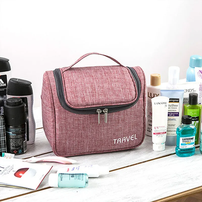 New Style Waterproof Female Portable Cosmetic Bag Polyester Travel Organizer Cosmetic Bag for Male Makeup Case Wash Toiletry Bag
New Style Waterproof Female Portable Cosmetic Bag Polyester Travel Organizer Cosmetic Bag for Male Makeup Case Wash Toiletry Bag