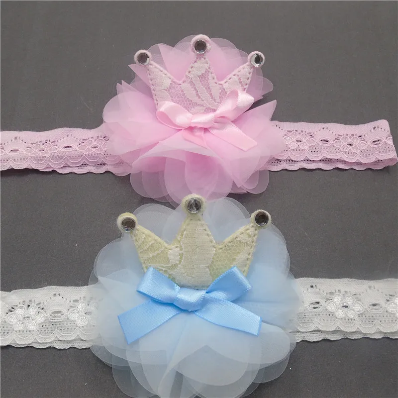1pc Light Pink Blue Lace Crown Headband for Princess Girl Soft Chiffon Flower Kid Head Wrap Sweet Princess Photo Prop Hairbands
1pc Light Pink Blue Lace Crown Headband for Princess Girl Soft Chiffon Flower Kid Head Wrap Sweet Princess Photo Prop Hairbands
