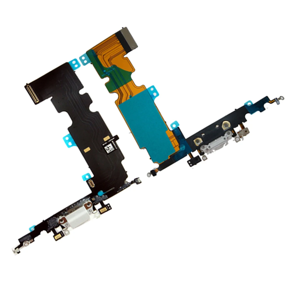 100 шт./лот Новый зарядный порт USB разъем док станция наушники аудио гибкий кабель