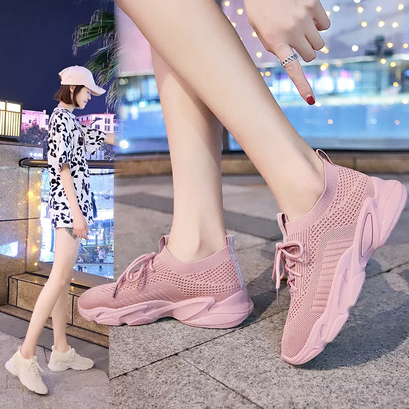 New Breathable Mesh Women Sports Shoes LightWeight Round Head Vulcanized Shoes Woman Running Shoes Ladies Casual Sneakers 2019
New Breathable Mesh Women Sports Shoes LightWeight Round Head Vulcanized Shoes Woman Running Shoes Ladies Casual Sneakers 2019