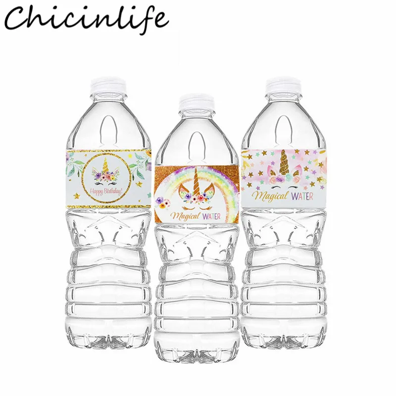 Chicinlife 24 шт. наклейки для бутылки с водой в виде единорога с днем рождения, украшение для вечеринки, детские подарки, товары для вечеринок в ви...
Chicinlife 24 шт. наклейки для бутылки с водой в виде единорога с днем рождения, украшение для вечеринки, детские подарки, товары для вечеринок в ви...