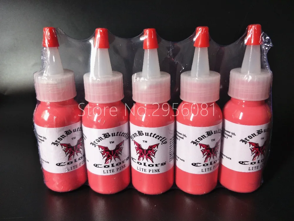 5pcs LITE PINK colors tattoo ink permanent makeup pigment 30ml/bottle(1OZ) tattoo paint set for body makeup tattooing
5pcs LITE PINK colors tattoo ink permanent makeup pigment 30ml/bottle(1OZ) tattoo paint set for body makeup tattooing
