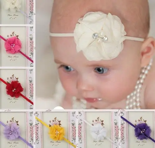 Hair Accessories Newborn Headband Skinny Soft Nylon Headband Satin Chiffon Flower Baby Girl Headband YH432
Hair Accessories Newborn Headband Skinny Soft Nylon Headband Satin Chiffon Flower Baby Girl Headband YH432