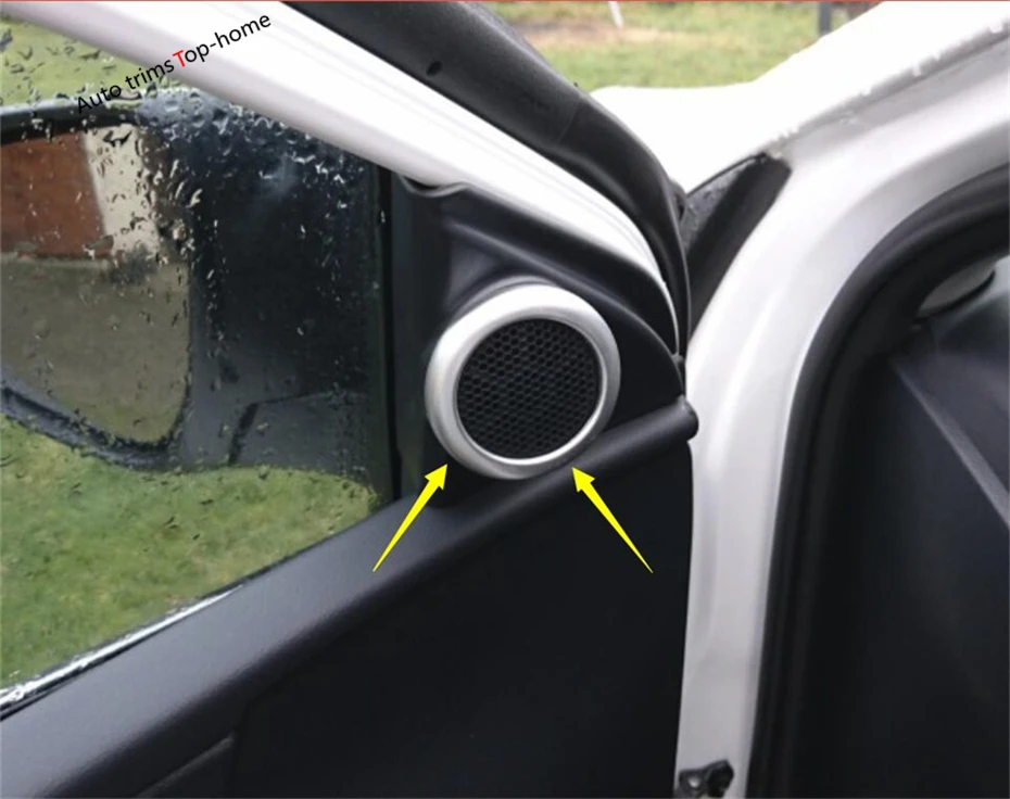 Yimaautotrims Auto Pillar A Stereo Speaker Audio Loudspeaker Sound Cover Trim Interior Fit For Toyota Corolla 2014 2015 2016 ABS
Yimaautotrims Auto Pillar A Stereo Speaker Audio Loudspeaker Sound Cover Trim Interior Fit For Toyota Corolla 2014 2015 2016 ABS