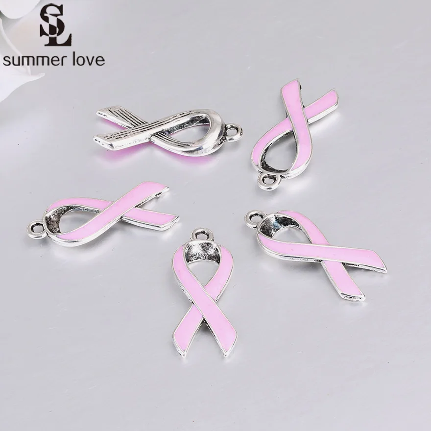 10pcs/lot 11*27mm Pink Ribbon Breast Cancer Awareness Charms Pendant for Jewelry Making Enamel Charm Accessories DIY Jewelry New
10pcs/lot 11*27mm Pink Ribbon Breast Cancer Awareness Charms Pendant for Jewelry Making Enamel Charm Accessories DIY Jewelry New