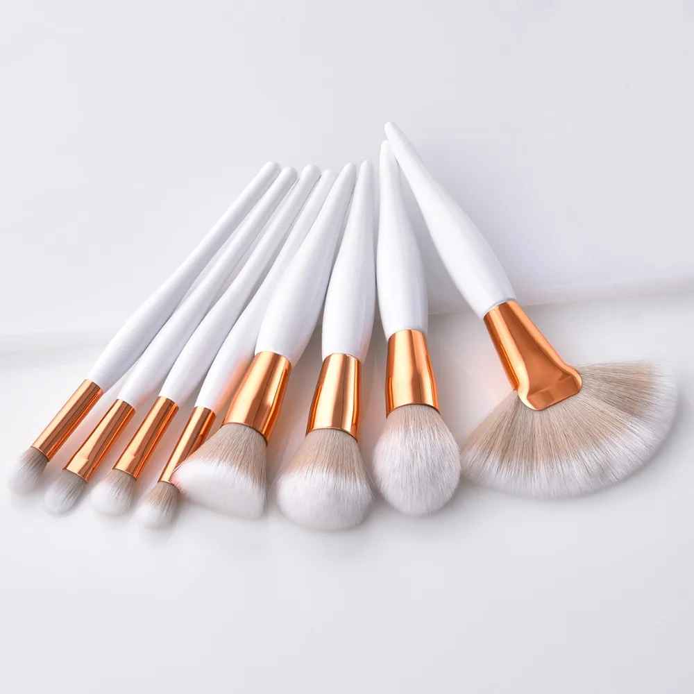 Набор кистей для макияжа Pro 8 шт. ресниц Brochas Maquillaje тонкая кисть основы Кисть
