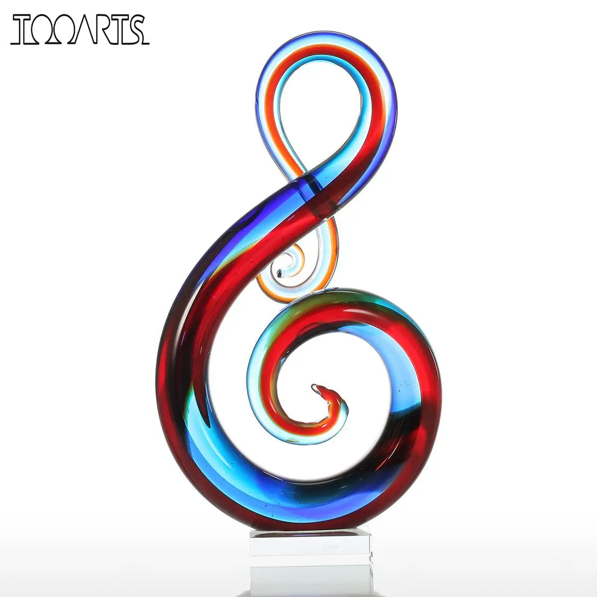 Tooarts Home Sculpture Music Note Glass Sculpture Home Decoration Animal Ornament Gift Craft Decoration
Tooarts Home Sculpture Music Note Glass Sculpture Home Decoration Animal Ornament Gift Craft Decoration
