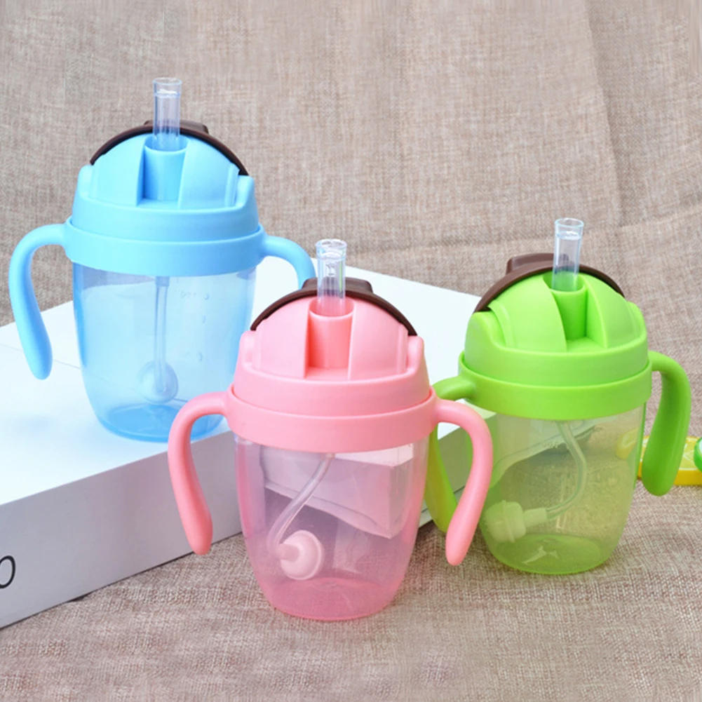 300ml Feeding Milk Bottle Portable Non Toxic Cups Leakproof Training Water Straw Babies Wide Mouth With Handles #
300ml Feeding Milk Bottle Portable Non Toxic Cups Leakproof Training Water Straw Babies Wide Mouth With Handles #