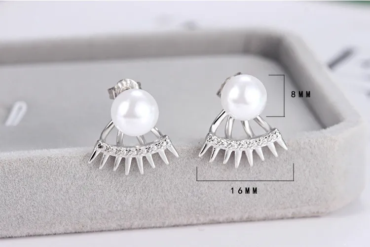 Hot Sale Design New Fashion Design Pearl Shiny Zircon 925 Sterling Silver Stud Earrings for Women Jewelry Gift Wholesale
Hot Sale Design New Fashion Design Pearl Shiny Zircon 925 Sterling Silver Stud Earrings for Women Jewelry Gift Wholesale