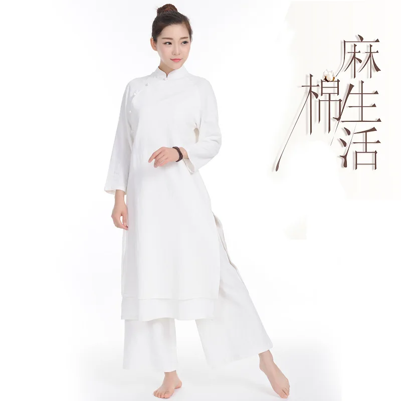 Strong hui 6028 cotton and linen suit dress linen suit yoga meditation 2019 new outfit wide-legged pants big yards
Strong hui 6028 cotton and linen suit dress linen suit yoga meditation 2019 new outfit wide-legged pants big yards