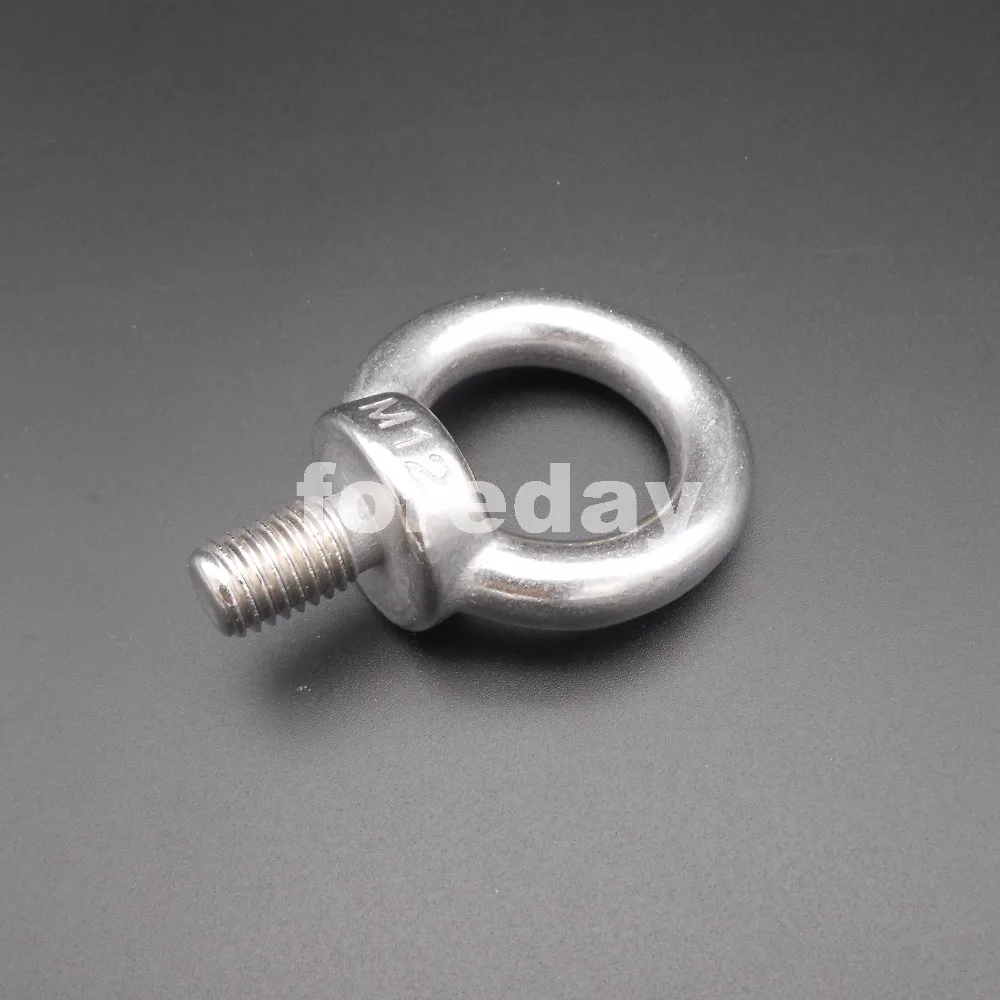 1PC NEW HQ M12 M12*20 304 Stainless steel Shouldered Lifting Eye Ring Bolts Nuts 12MM Flying Rings No-treatment DIY *BT810
1PC NEW HQ M12 M12*20 304 Stainless steel Shouldered Lifting Eye Ring Bolts Nuts 12MM Flying Rings No-treatment DIY *BT810