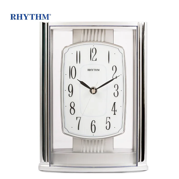 Брендовые бесшумные настольные часы RHYTHM, часы с точным временем для гостиной, спальни, настольные часы для офиса, серебристые
Брендовые бесшумные настольные часы RHYTHM, часы с точным временем для гостиной, спальни, настольные часы для офиса, серебристые