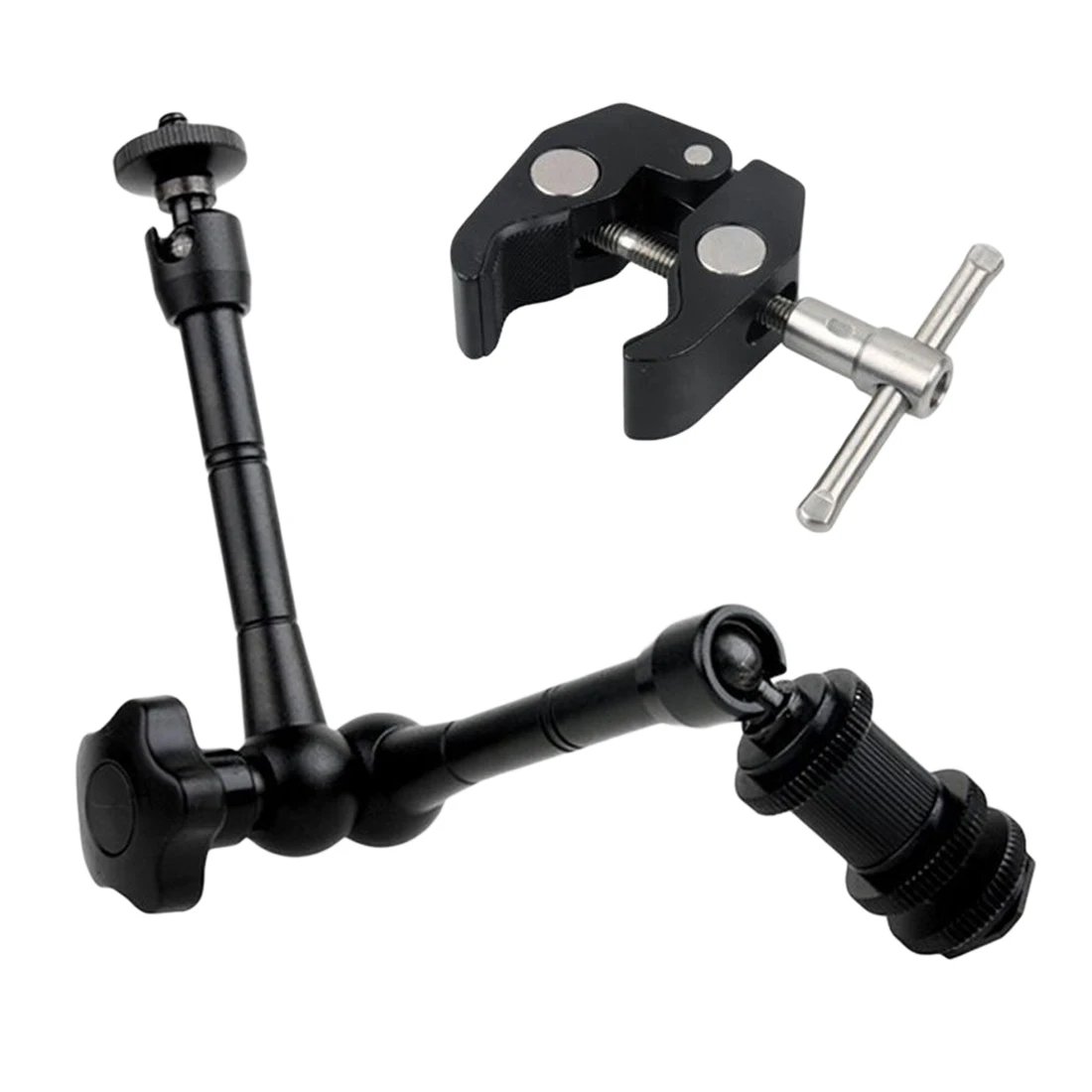 Centechia Pro 11inch Adjustable Friction Articulating Magic Arm/Super Clamp For DSLR Monitor LED Light Camera Accessories
Centechia Pro 11inch Adjustable Friction Articulating Magic Arm/Super Clamp For DSLR Monitor LED Light Camera Accessories