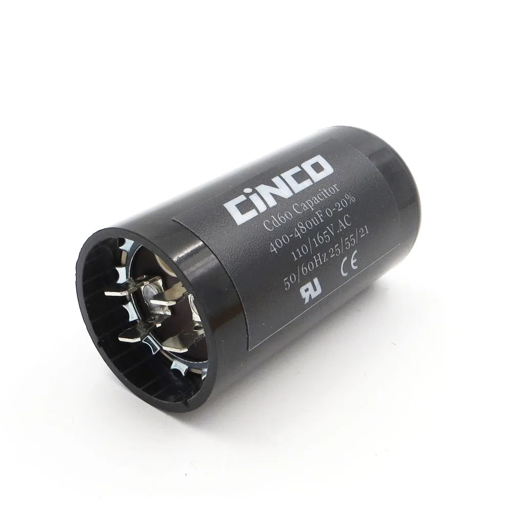 CD60 мотор пусковые конденсаторы запуск двигателя ing 400 480 мкФ 110V 125V 165V mfd uf mf