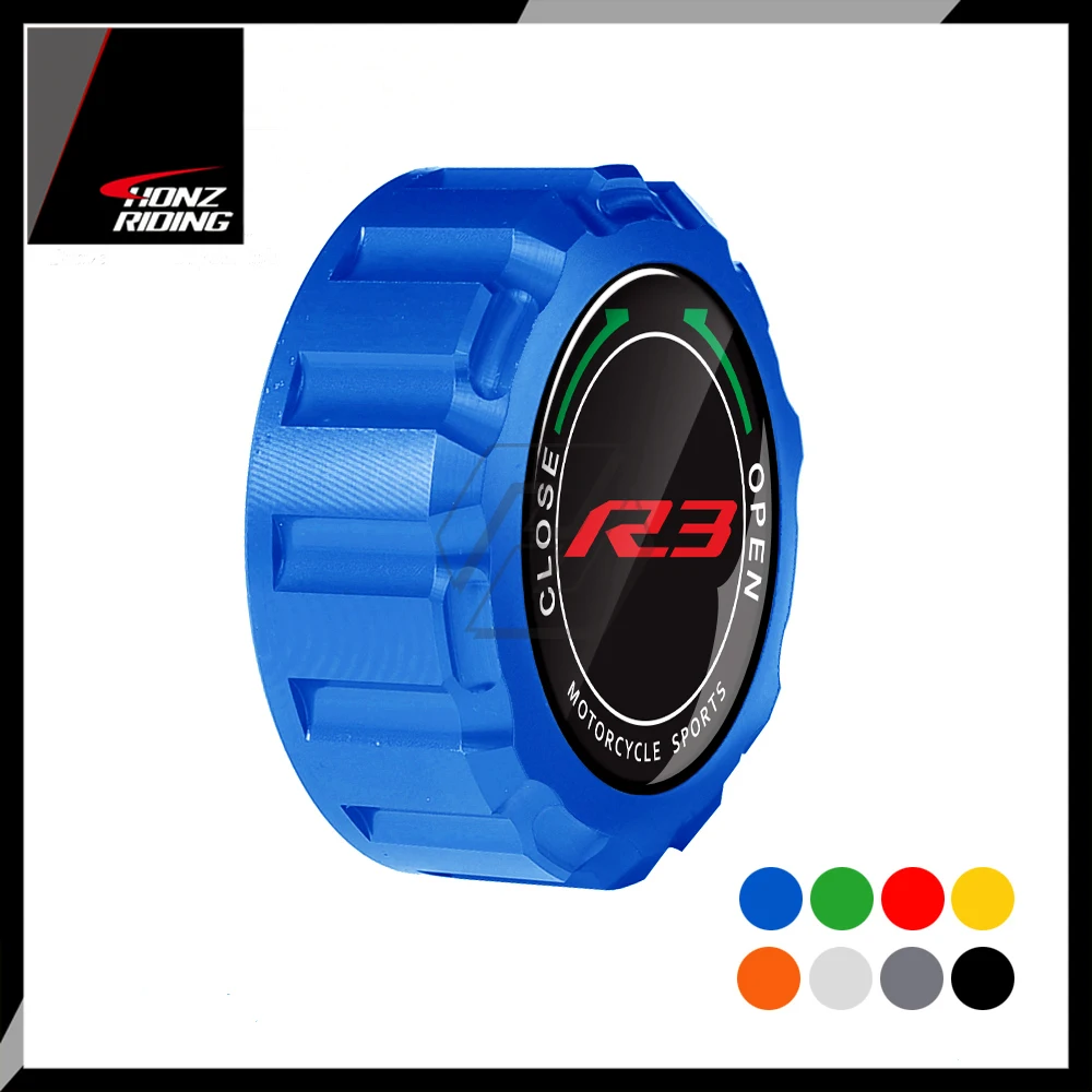 For Yamaha R3 Cover 2015 2016 2017 2018 CNC Motorcycle Rear Brake Fluid Reservoir Cap
For Yamaha R3 Cover 2015 2016 2017 2018 CNC Motorcycle Rear Brake Fluid Reservoir Cap