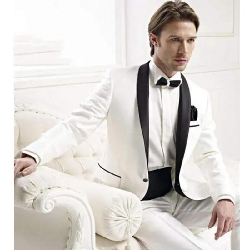 Bespoke Men Wedding Groom Tuxedos Groomsmen Best Man Suit Shawl Lapel Men Tuxedo chinese collar suit 2 pieces (jacket + pants)
Bespoke Men Wedding Groom Tuxedos Groomsmen Best Man Suit Shawl Lapel Men Tuxedo chinese collar suit 2 pieces (jacket + pants)
