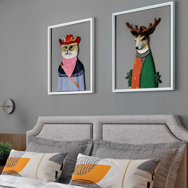 Wall Decoration Wall Hanging Creative Nordic Bedroom Living Room Elk Hanging Stereo Embossed Animal Rhino Wall Decoration
Wall Decoration Wall Hanging Creative Nordic Bedroom Living Room Elk Hanging Stereo Embossed Animal Rhino Wall Decoration