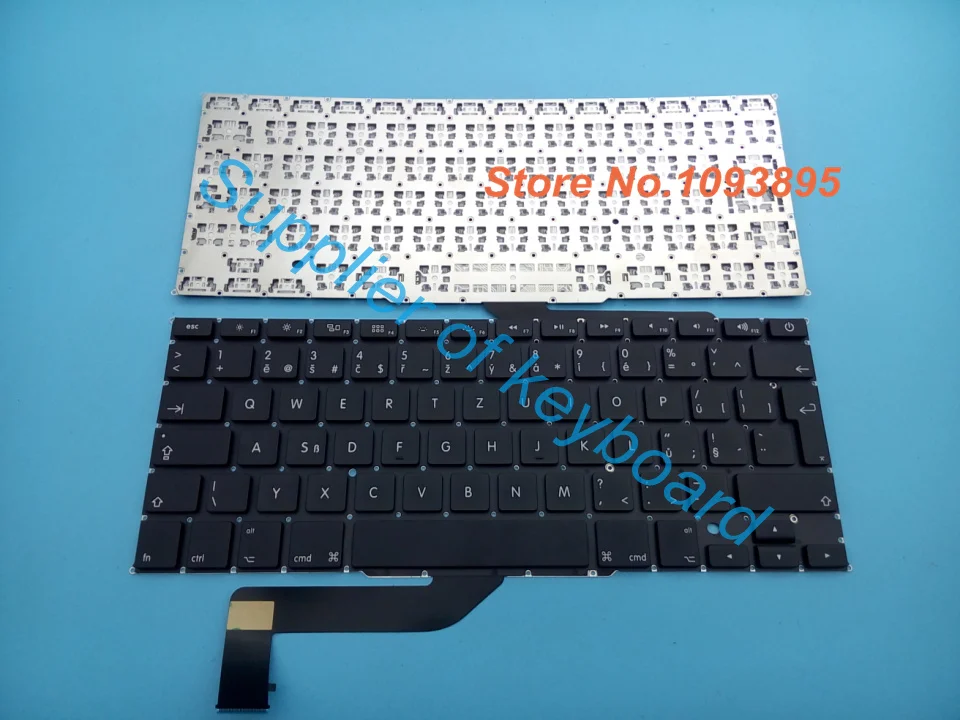 NEW For Apple Macbook Pro Retina 15'' A1398 2012 2013 year Laptop Czech Slovakian Keyboard
NEW For Apple Macbook Pro Retina 15'' A1398 2012 2013 year Laptop Czech Slovakian Keyboard