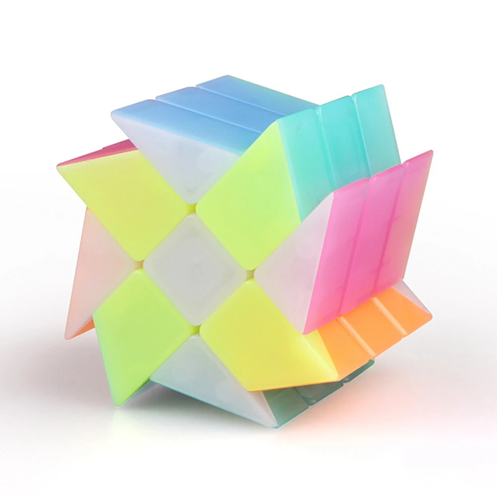 Qiyi MoFangGe Jelly Color Windmill Wind Fire Wheels Speed Magic Cube Puzzle Children Kids Educational Toys Christmas Gift
Qiyi MoFangGe Jelly Color Windmill Wind Fire Wheels Speed Magic Cube Puzzle Children Kids Educational Toys Christmas Gift