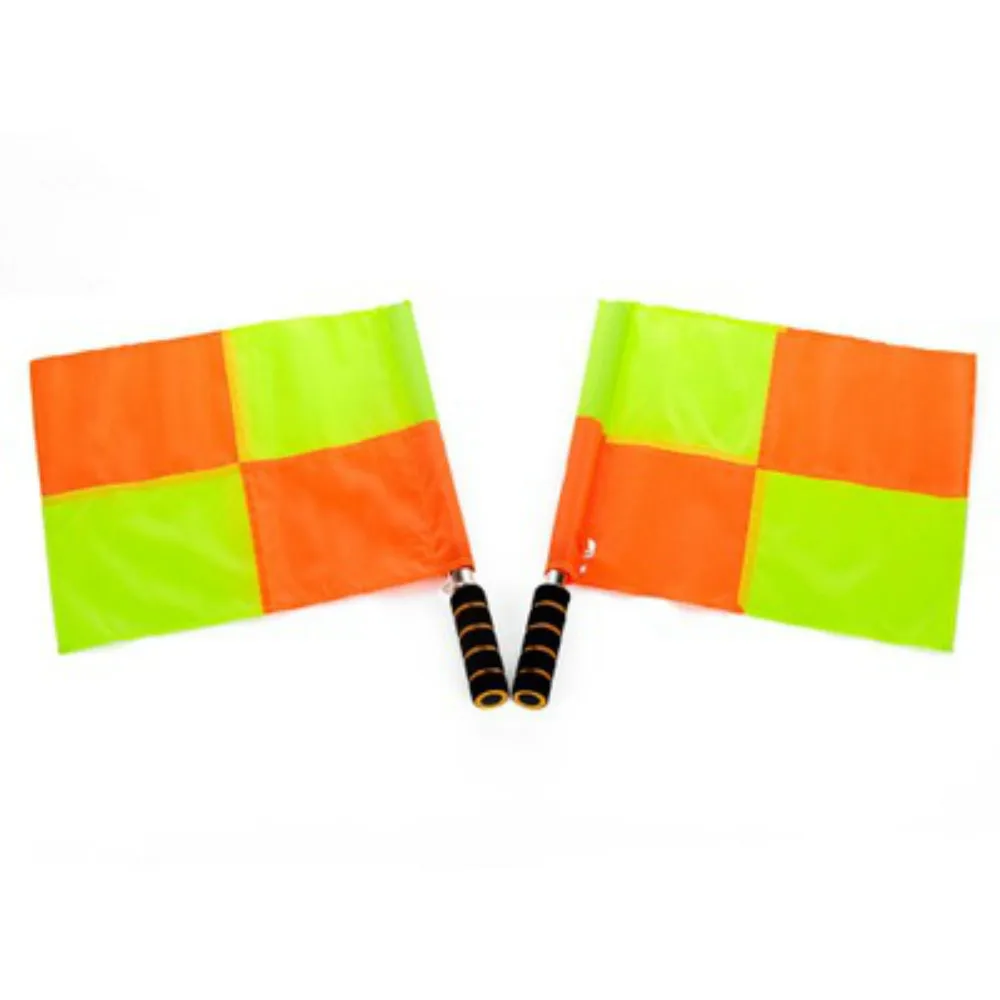 2 pcs/lot Sport Linesman Flags Fair Play Soccer Football Referee Flags Football Sideline Football Match Flags
2 pcs/lot Sport Linesman Flags Fair Play Soccer Football Referee Flags Football Sideline Football Match Flags